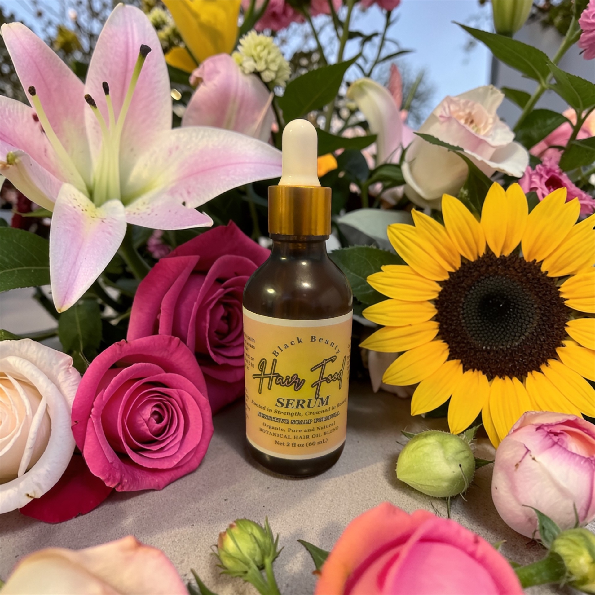 Black Beauty Hair Food Serum — Sensitive Scalp